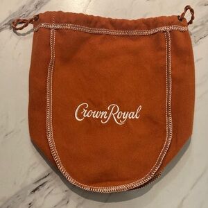 Crown Royal Salted Caramel Drawstring Bag